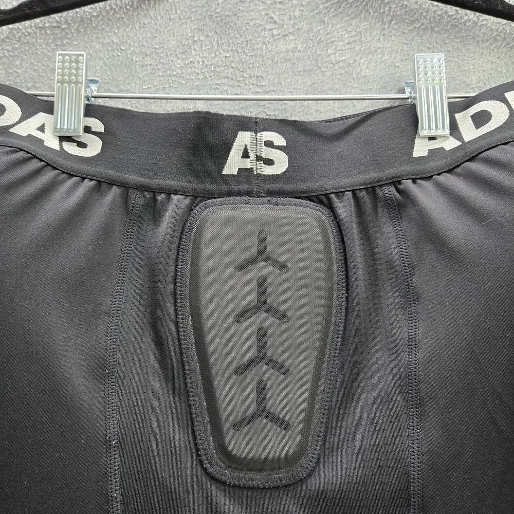 Adidas Men Shorts M Black Compression‎ Padded Short Football 